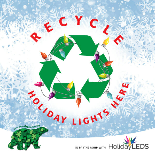 Recycle Holiday Lights Logo